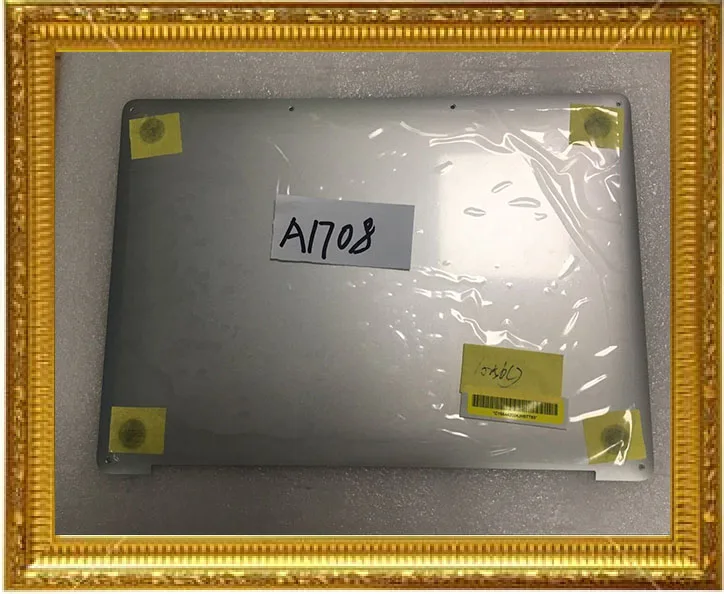 Оригинальный Новый Нижний чехол для Apple Macbook 13 &quotA1708 нижний 2016 года серебристого