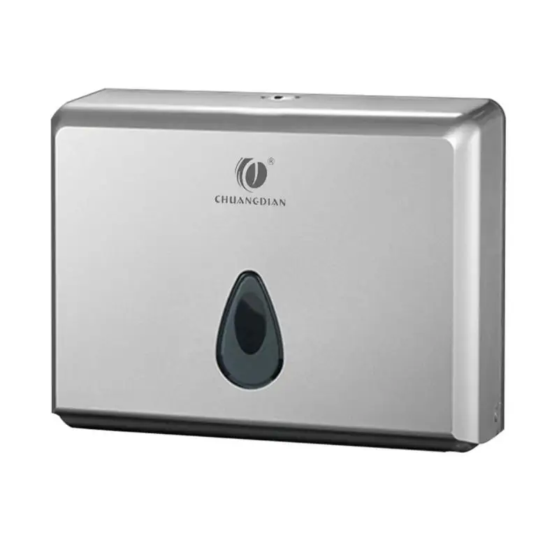 8055C Silver Многофункциональная настенная коробка для туалетной бумаги держатель для полотенец домашняя кухня ванная комната Диспенсер для рулонных полотенец - Цвет: 8055C Silver