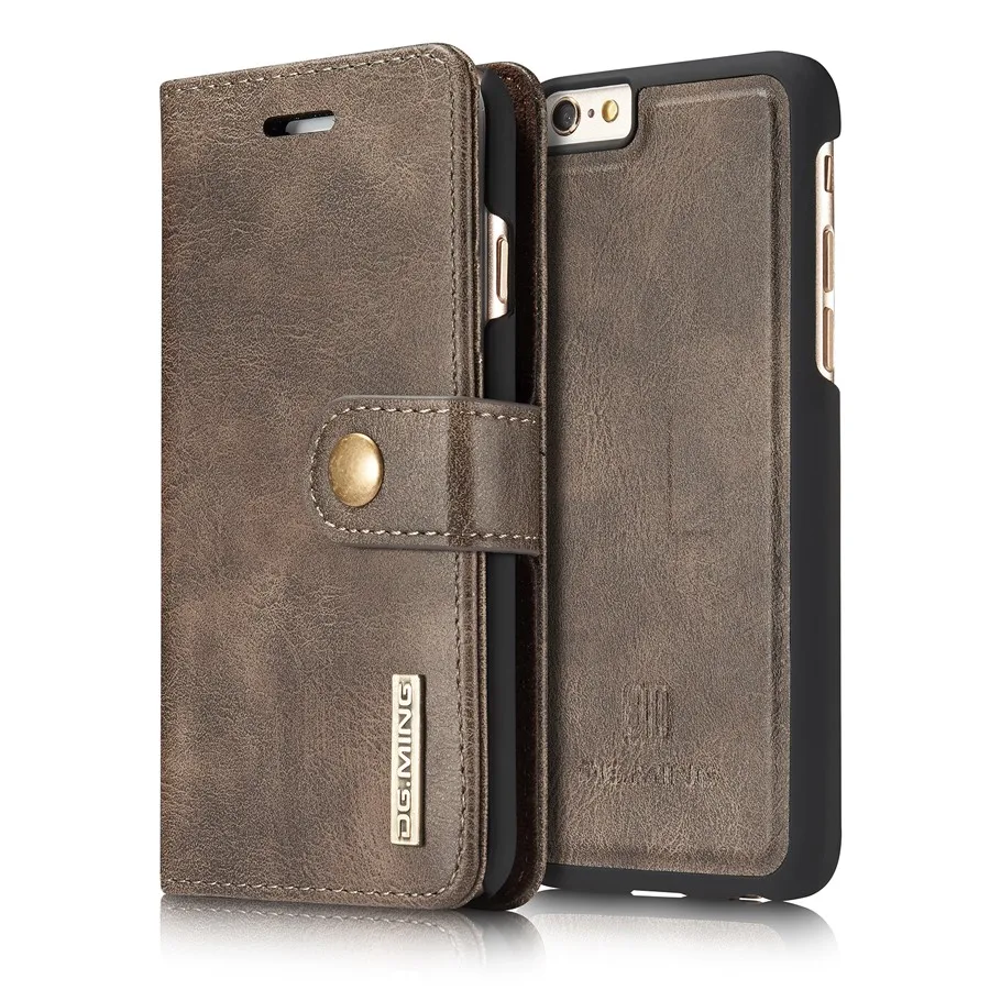 Брендовый Оригинальный Роскошный кожаный чехол книжка для Samsung Galaxy S10 со съемной