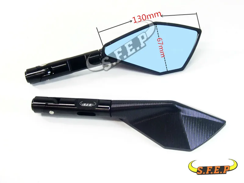 Мотоцикл Универсальный ЧПУ Ручка Бар зеркала для Kawasaki Z125/Z125Pro 2016 2017|bar mirror|handle bar
