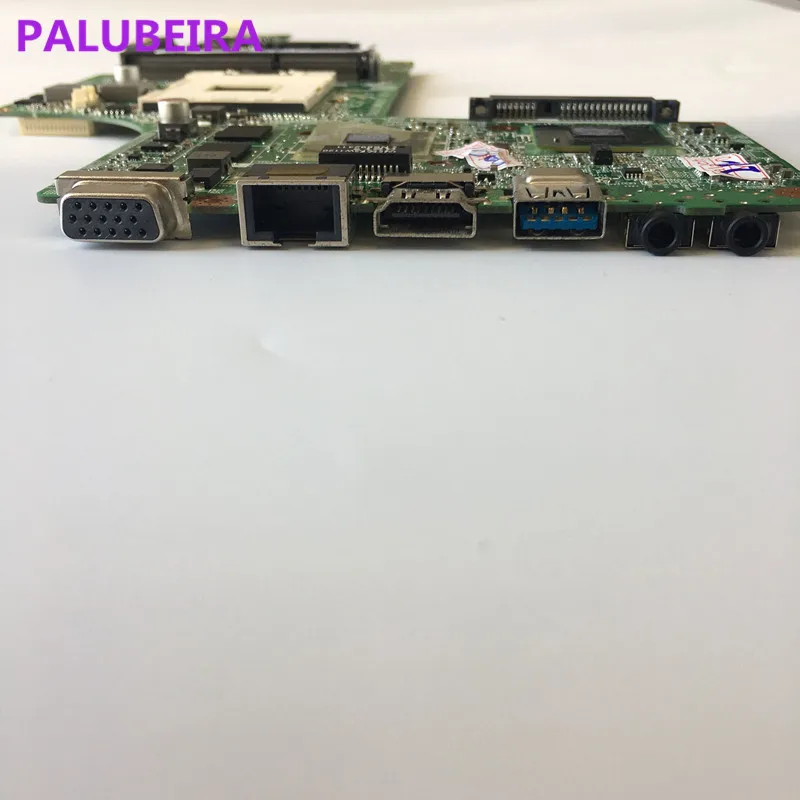 Материнская плата для ноутбука toshiba satellite L730 L735 модель DABU5DMB8E0 REV E A000095040 HM65 DDR3 100%