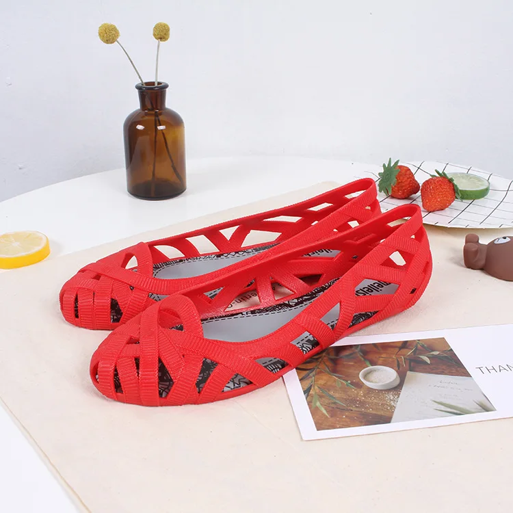 Женские Прозрачные Сандалии Mini Melissa летние детские сандалии прозрачная обувь