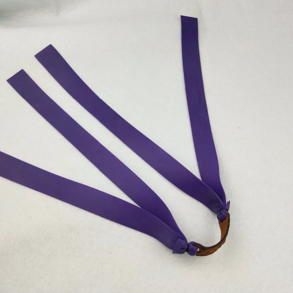 New 2Pcs outdoor slingshot strong elastic flat tape hunting sports set practical rubber | Спорт и развлечения