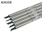 KSGER T12-KU BC2 XA высококачественный T12 черный самодельный сварочный паяльник для FX951 STM32 O LEDсветодиодный паяльная станция 7S плавкий оловянный