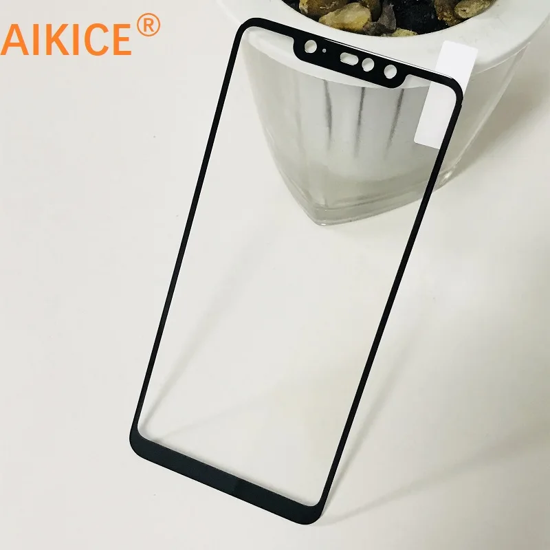 

Закаленное защитное стекло для Xiaomi Redmi Note 6 Pro, с полным покрытием