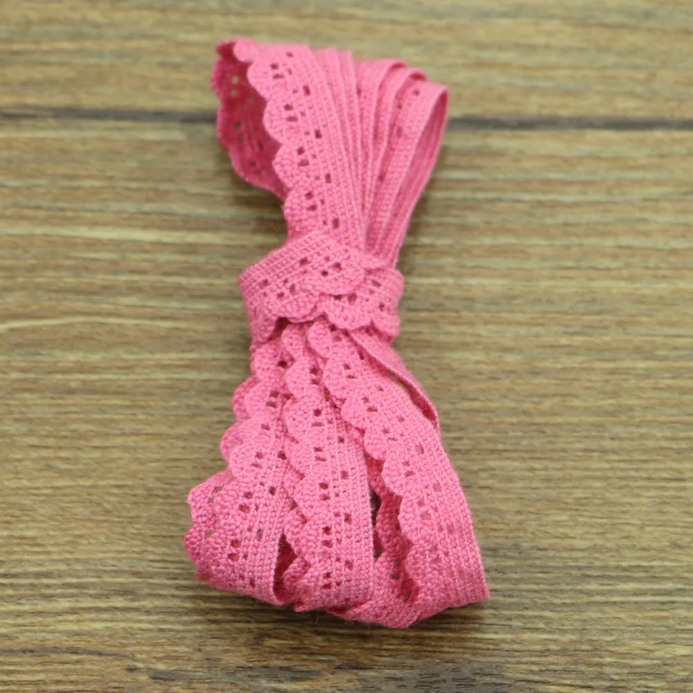 1 ярдов высококачественное кружевное хлопковое кружево для шитья дома