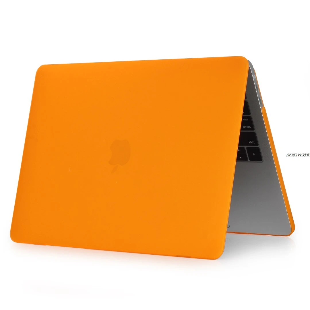 Матовый Жесткий Чехол для ноутбука Macbook Air retina 11 12 13 15 дюймов с сенсорной панелью чехол A1706 A1707 A1989 A1990 A1932