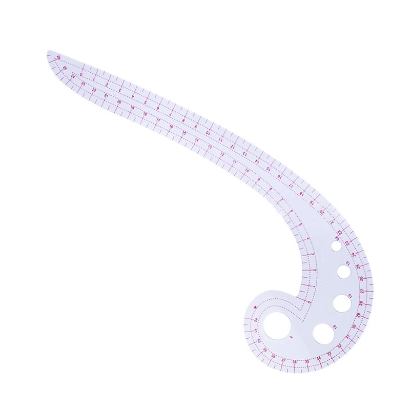 1 шт. многофункциональная пластиковая линейка для вырезания одежды 3231