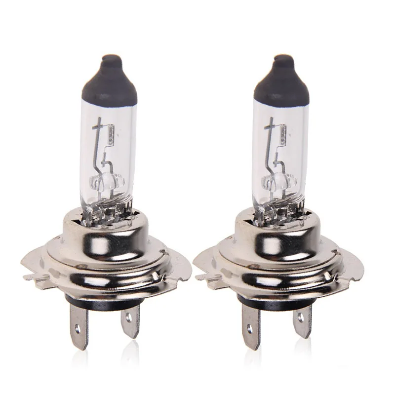 

2 Pcs H7 55W 12V Halogen Lamps Car Lights Super White Fog Lamp Headlight Bulb Car Lighting Quartz Glass Off Road Auto Bulb Xenon
