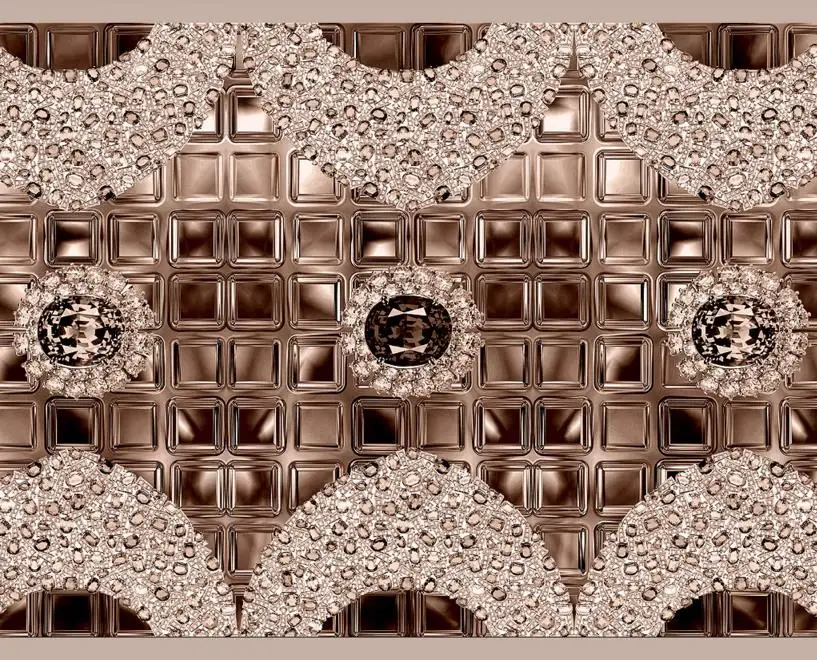 Высококачественные 3D модные настенные бумаги в виде кофе домашний декор