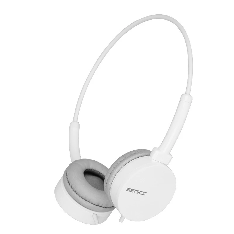 SENICC IC2 стерео Бас наушники 3 5 мм Музыка Hifi гарнитура без микрофона шумоизоляция