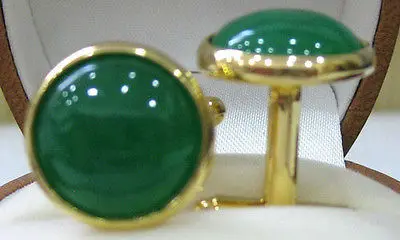 Мужские запонки из натурального камня 18KGP бесплатная доставка | Украшения и