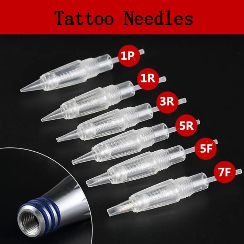 

10 шт. стерилизованные тату-иглы 3R для тату-машинки, микроблейдинг, татуировка, брови, губ, Перманентный макияж, чернильные картриджи
