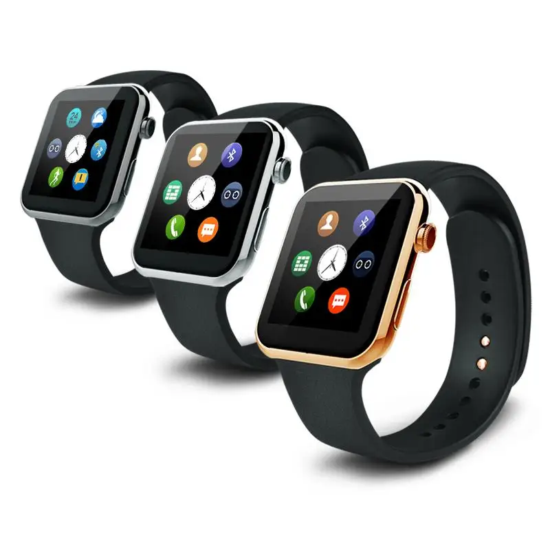 2016 Топ Спорт Наручные Smartwatch A9 Bluetooth Смарт Часы для Apple iPhone Samsung Android Телефон