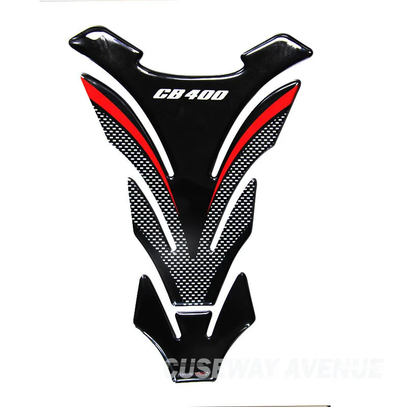for Honda CB400 CB 400 3D Carbon-look Motorcycle Tank Pad Protector Decal Stickers Case | Автомобили и мотоциклы