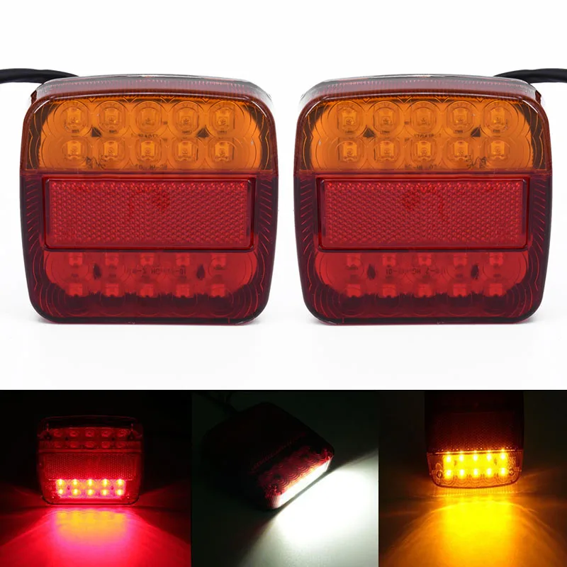 Пластина лампы номер свет тормоз бег поворотник трейлер хвостовая часть