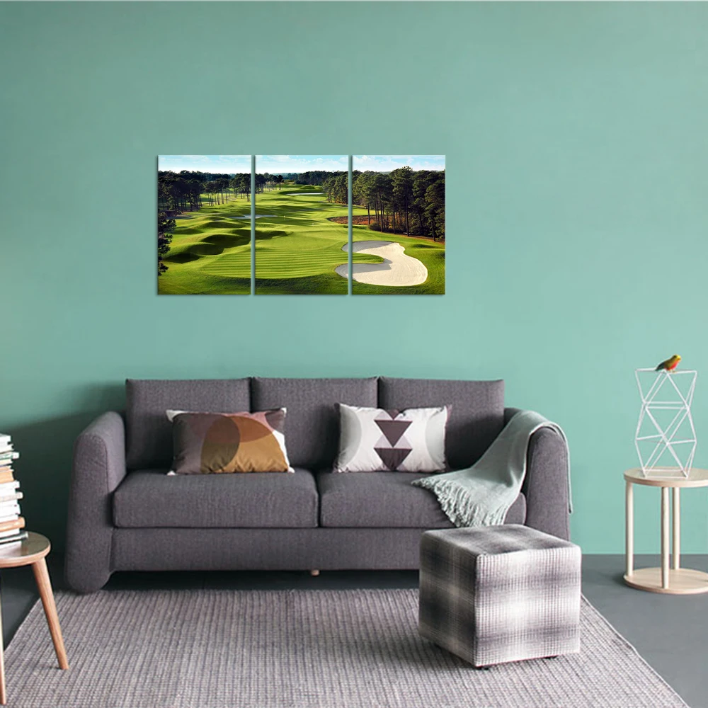 3 шт./компл. декор для стен гольфа холст художественные принты гостиной кровати