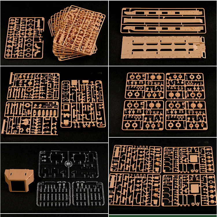 1/35 масштаб хобби KingTair Trumpeter hobbybossM1070 Тяжелая Транспортная Машина и M1000 полуприцеп