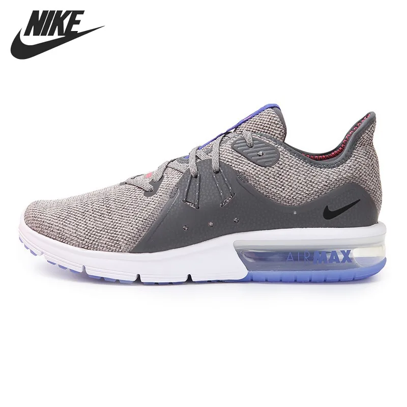 Оригинальный Новое поступление NIKE Air Max Sequent 3 мужские кроссовки для бега|Беговая
