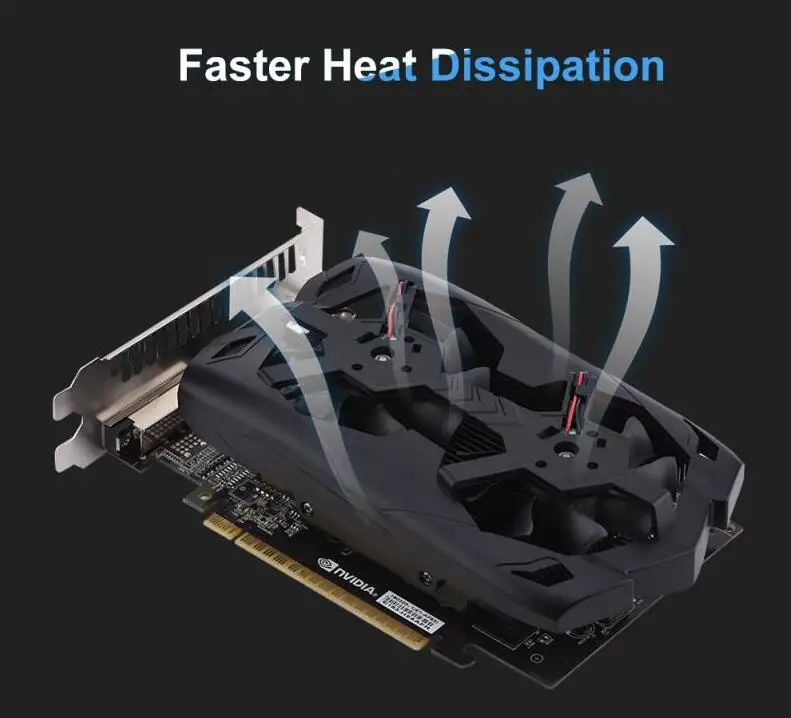 PCWINMAX оригинальная GT730 2G DDR5 128 бит PCI-E игровая карта мультимедийная видеокарта с VGA HDMI DVI портом. Для NVIDIA GeForce