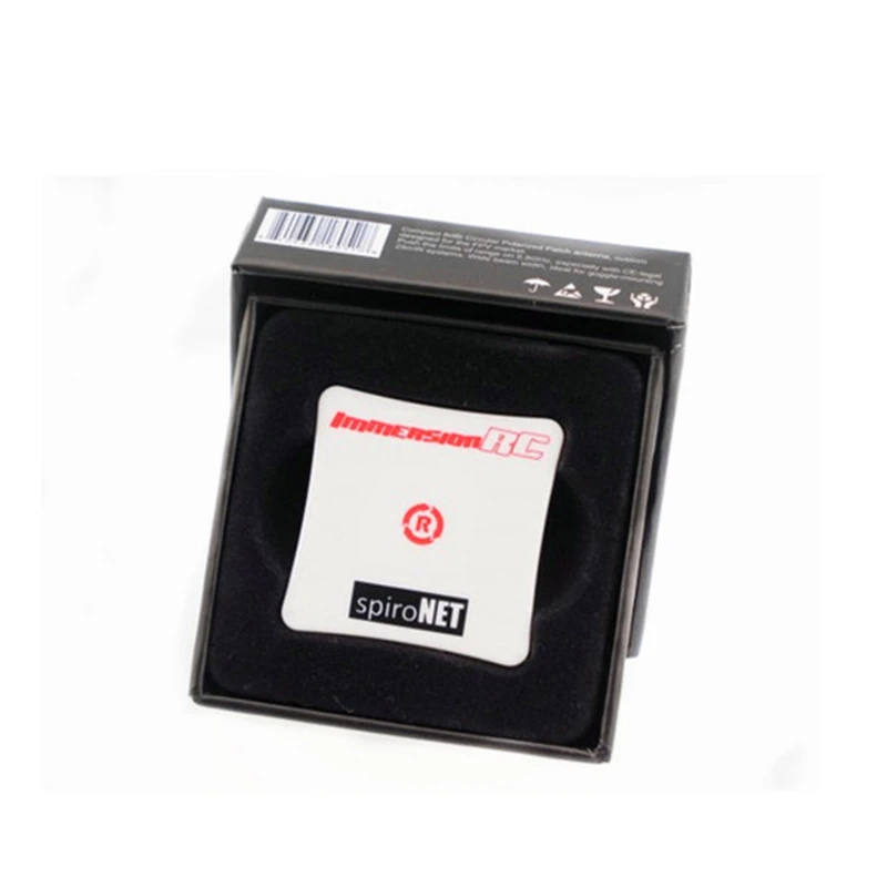 ImmersionRC IRC SpiroNet 8dBi Mini RHCP LHCP круговая поляризационная пластина антенна SMA Male для