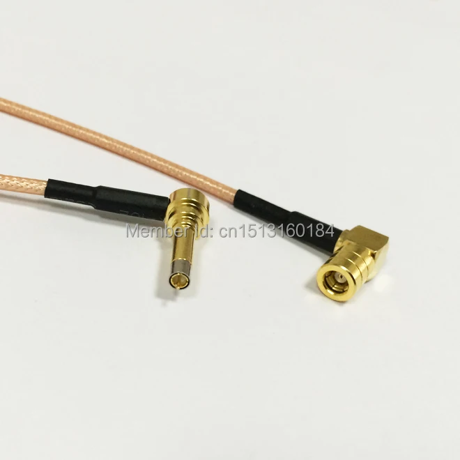 Новый SMB гнездовой разъем под прямым углом к MS156 прямоугольный RG316 коаксиальный