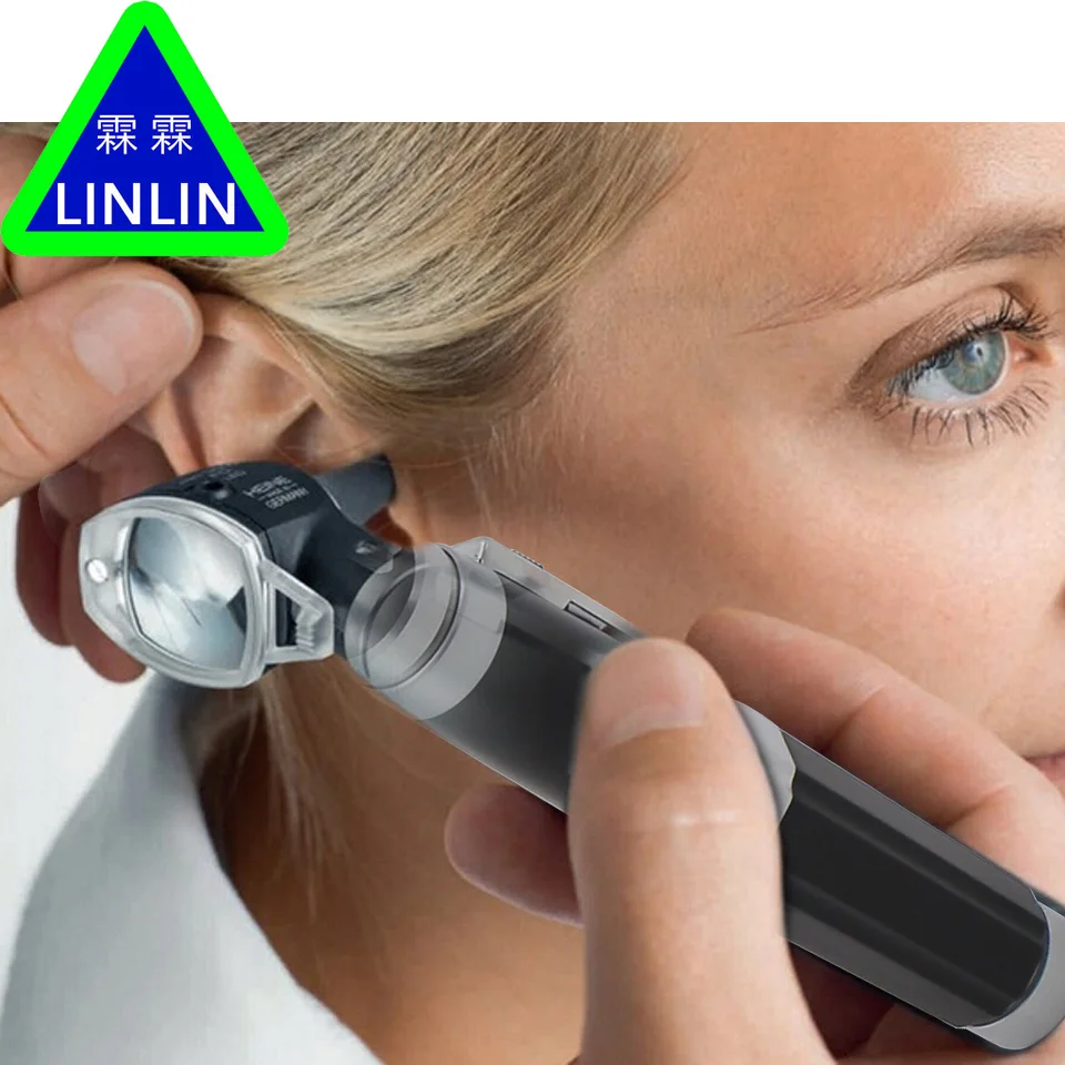 LINLIN Otoscopio диагностический набор для ухода за ушами карманный портативный
