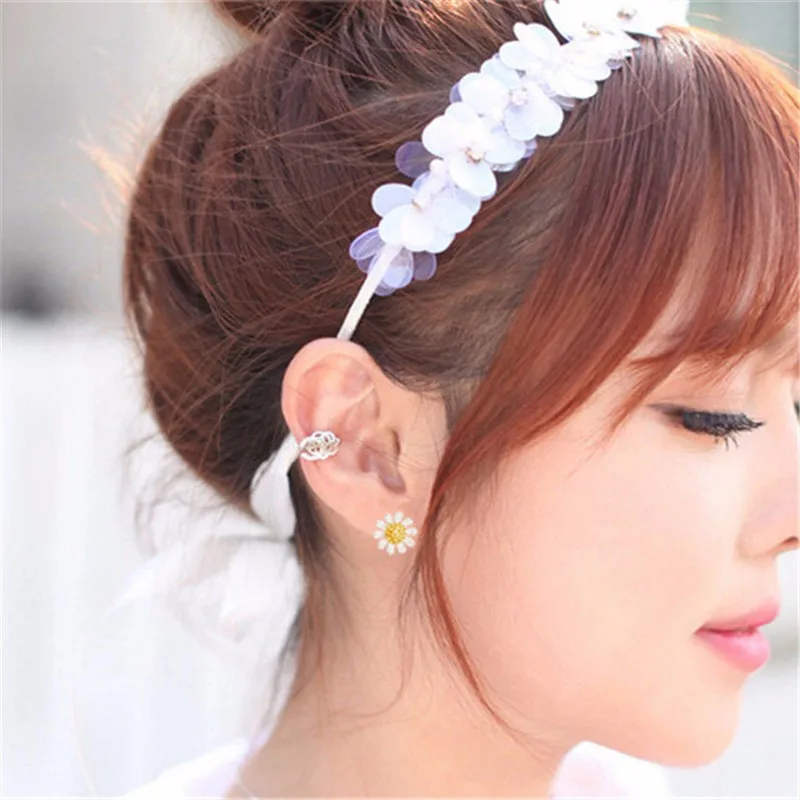 Женские серьги гвоздики в виде цветов|daisy earrings|stud earringsstud earrings for women |