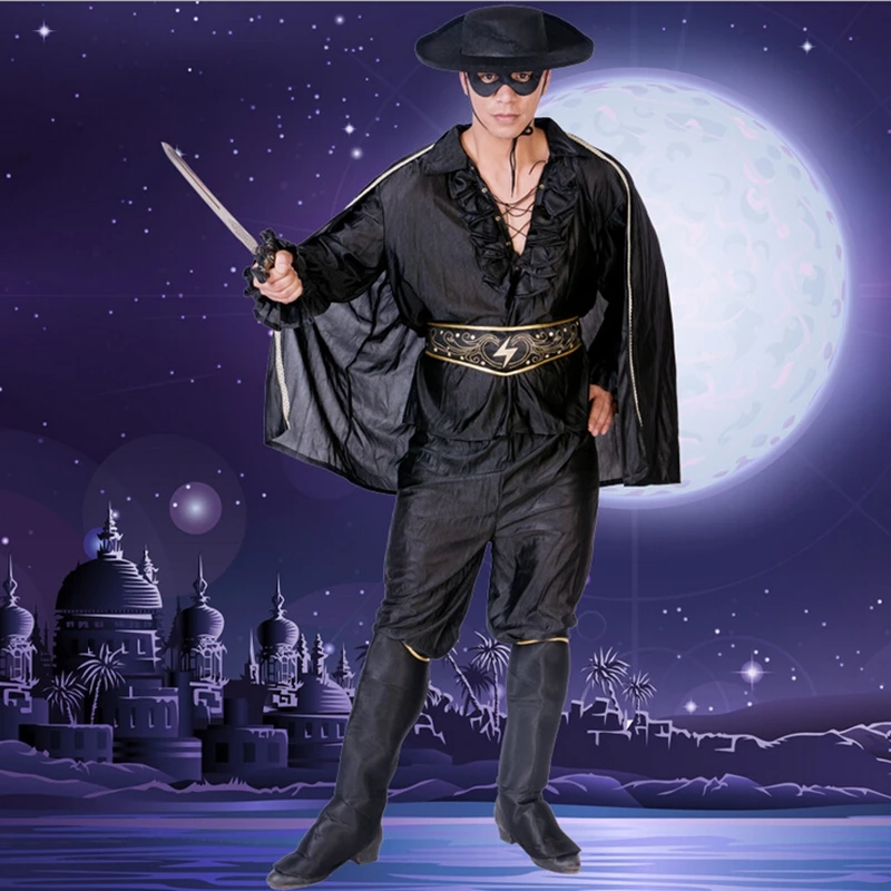 Лидер продаж костюмы на Хэллоуин для взрослых рыцарские грабители фехтовальщик