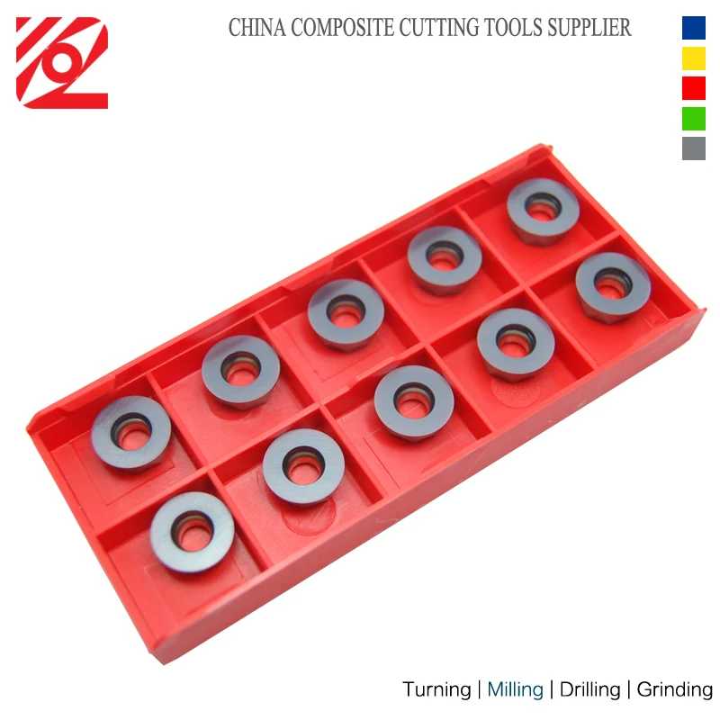 10 шт./лот R6 RPMW1204MO RPMW1204 MO EP5250 фрезерные карбидные вставки инструменты для торцевой