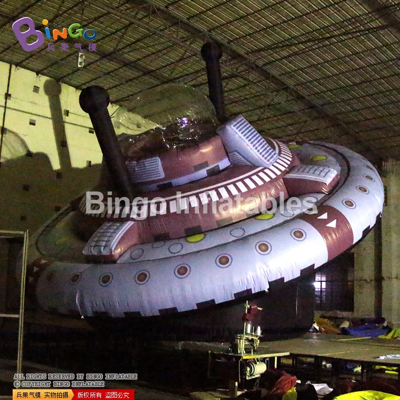 Большой надувной НЛО дисплей Воздушный шар модель для рекламных мероприятий 7 м