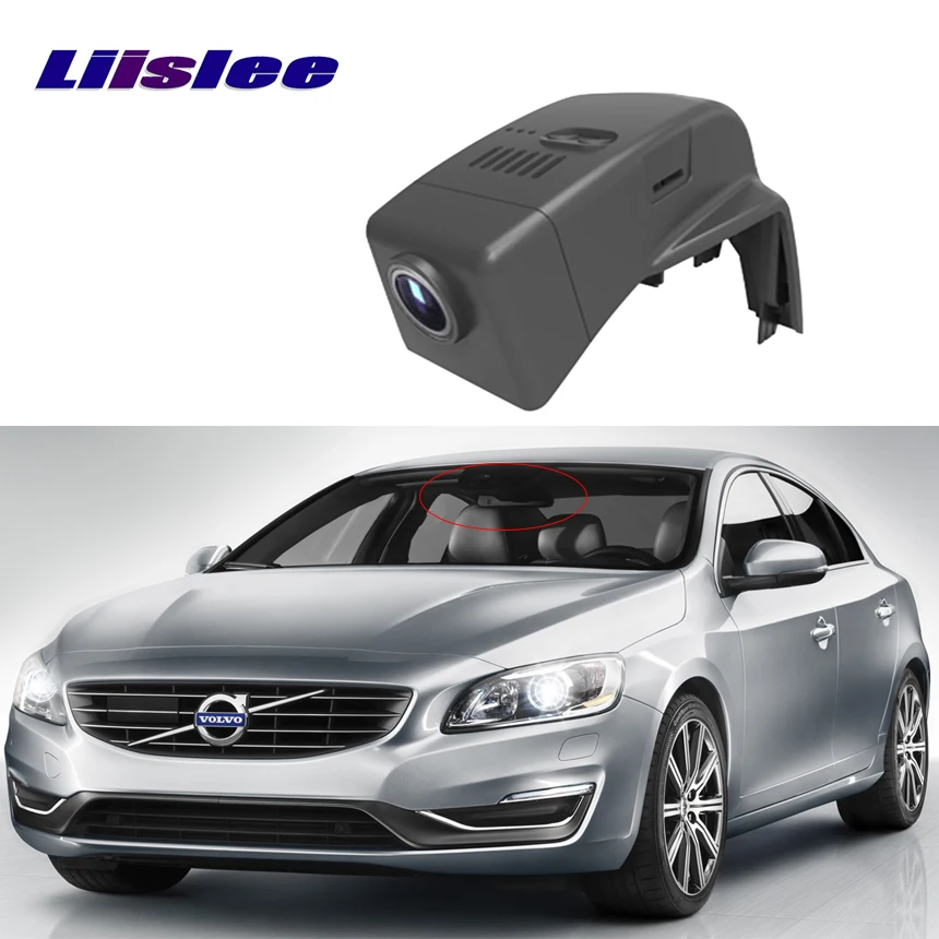LiisLee для Volvo S60L 2014 ~ 2017 видеорегистратор Novatek 96655 Sony IMX 322 WiFi 1080P Автомобильный