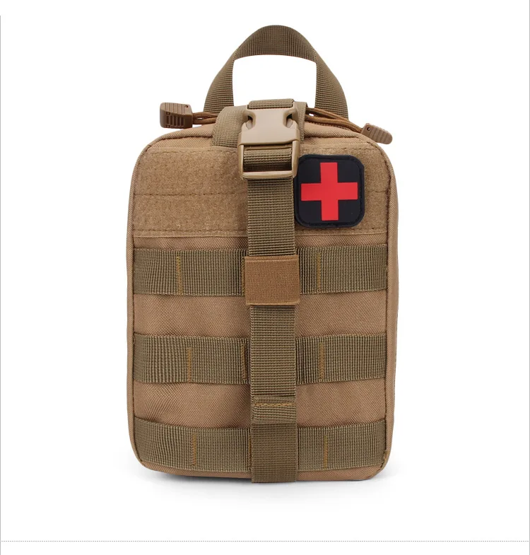 Цвет: желтый Походная тактическая Сумка EDC Molle, сумка для экстренной первой помощи, набор для выживания, посылка для путешествий на открытом воздухе, кемпинга, альпинизма, медицинские наборы, сумка - Цвет: Цвет: желтый
