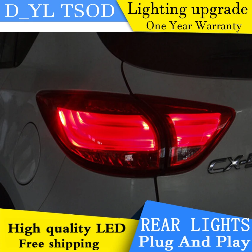 D_YL автомобильный Стайлинг для Mazda CX 5 задний светильник s 2011 2015 CX5 светодиодный