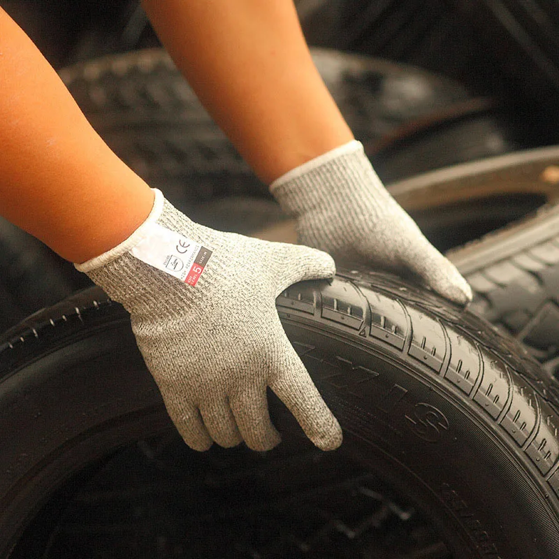 

Anti-cut gloves CE Standard Level 5 Cut resistant Non-slip Safety Gloves Multi-function For Working Home Professional