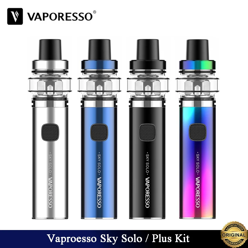 Оригинальный стартовый набор Vaporesso Sky Solo Plus 3000 мАч 8 мл вейп-набор 1400 3 5 с катушкой GT