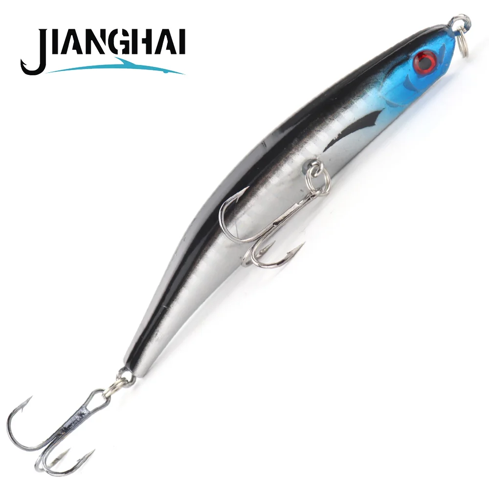 JIANGHAI приманка для рыбалки карандаш 1 шт. 9 5 см/7 4 г под давлением Плавающий
