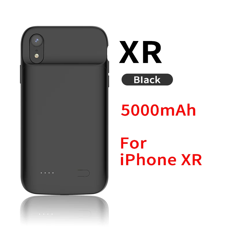 for iphone XR Новейший Внешний чехол Gagaking для iphone X, XS, XSmax, XR, портативное зарядное устройство, чехол для apple X 6000 мАч, Ультратонкий внешний аккумулятор - Цвет: for iphone XR