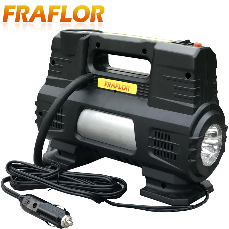 Цифровой компрессор для автомобильных шин 12 в пост. Тока Универсальный