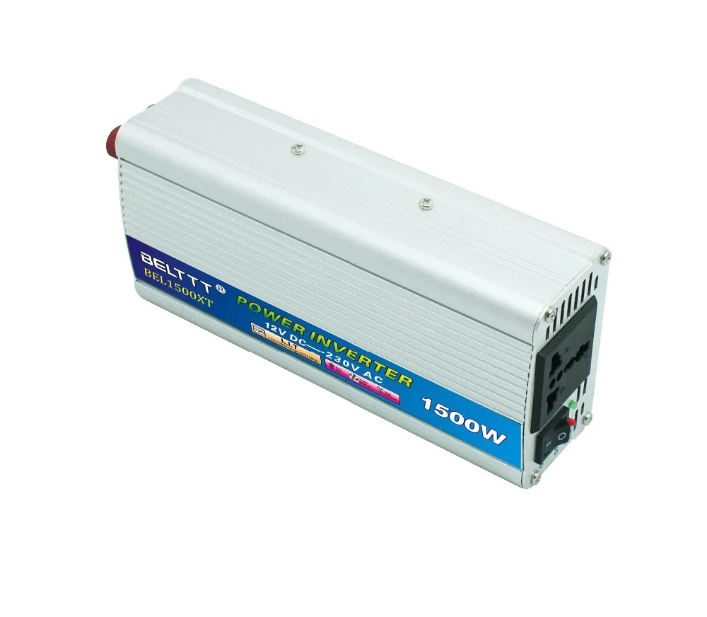 free shipping1500W MODIFIED POWR INVERTER DC 12V TO AC 220V FOR SOLAR SYSTEM car use factory back up | Автомобили и мотоциклы