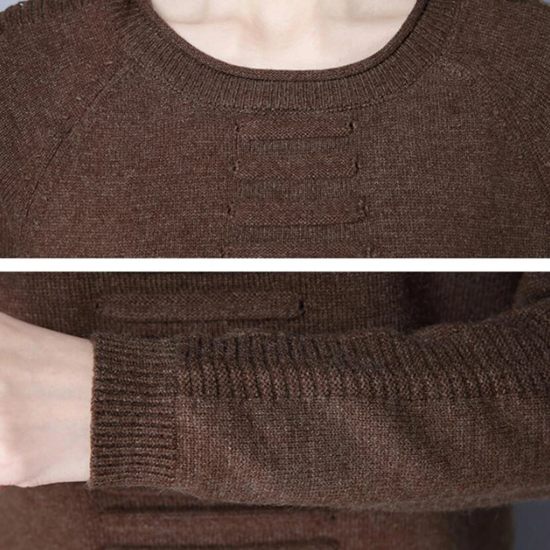 

2018 Spring Women Sweater New Fashion O-neck Pullover Winter Knit Basic Tops Irregular Loose Female Knitwear Outerwear LY1135