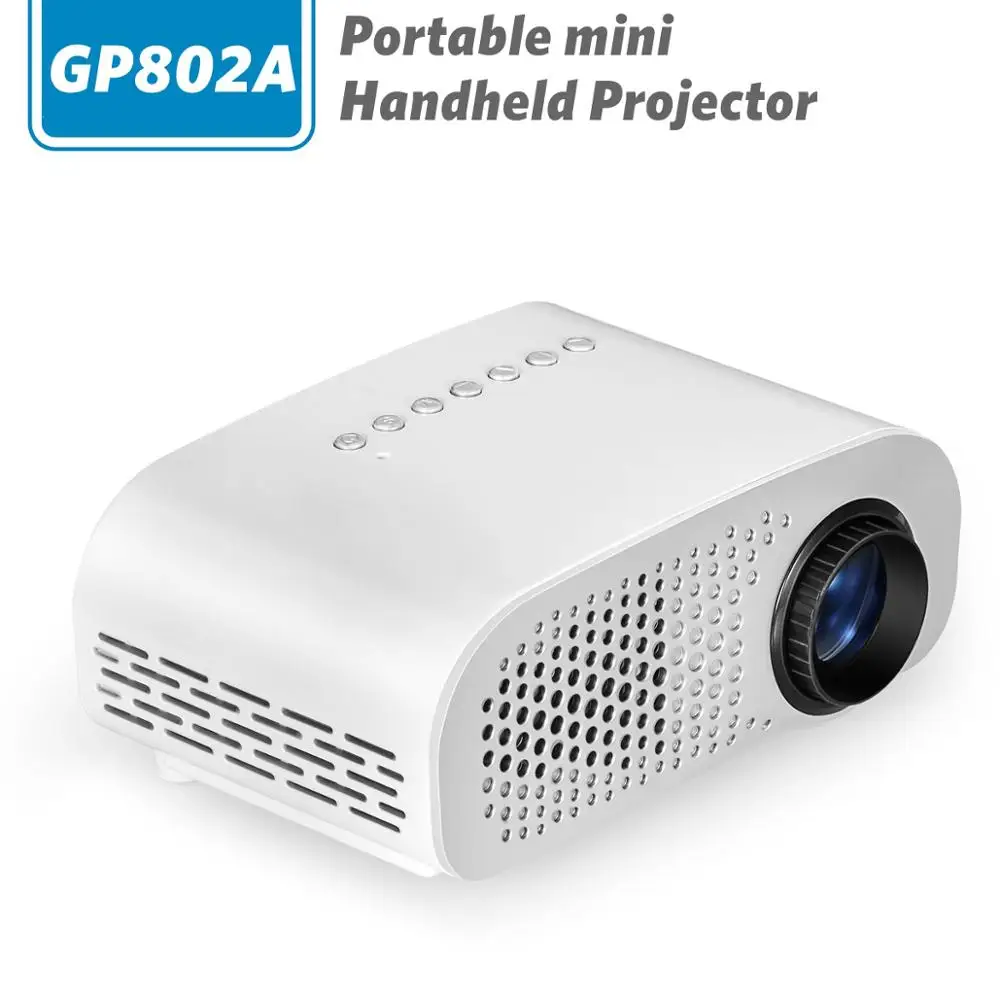 GP802A 1080 P готов simplebeamer двойной HDMI с ТВ-тюнером мини светодиодный проектор UC28