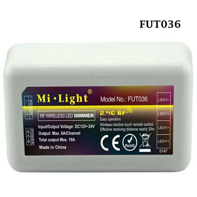 Mi Light 2 4G RF беспроводной пульт дистанционного управления 4 зоны цветовая