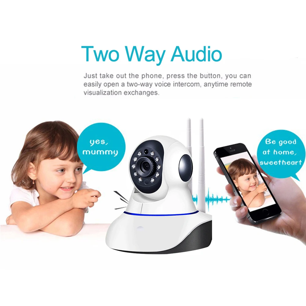 HD 1080 P IP Камера Wi Fi indoor Товары теле и видеонаблюдения P2P Беспроводной инфракрасный