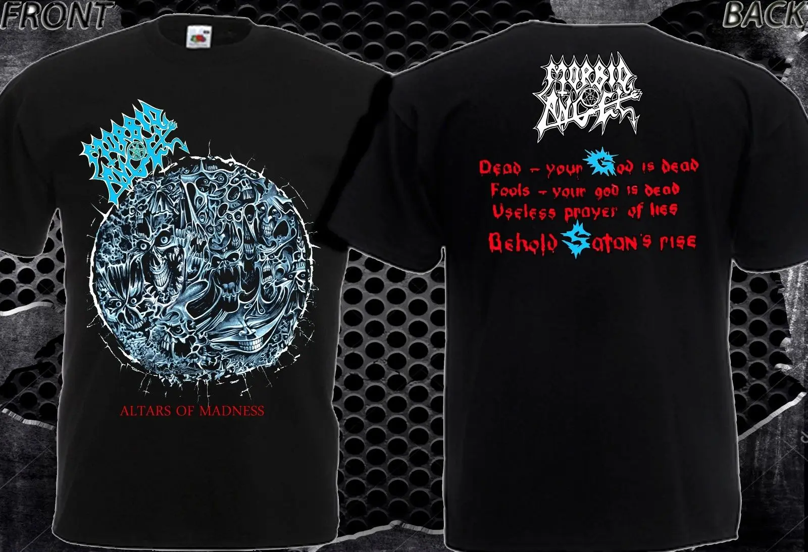 Новая футболка &quotMorbid Angel Altars Of Madness&quot Футболка с принтом DTG S 3XL|Мужские футболки| |