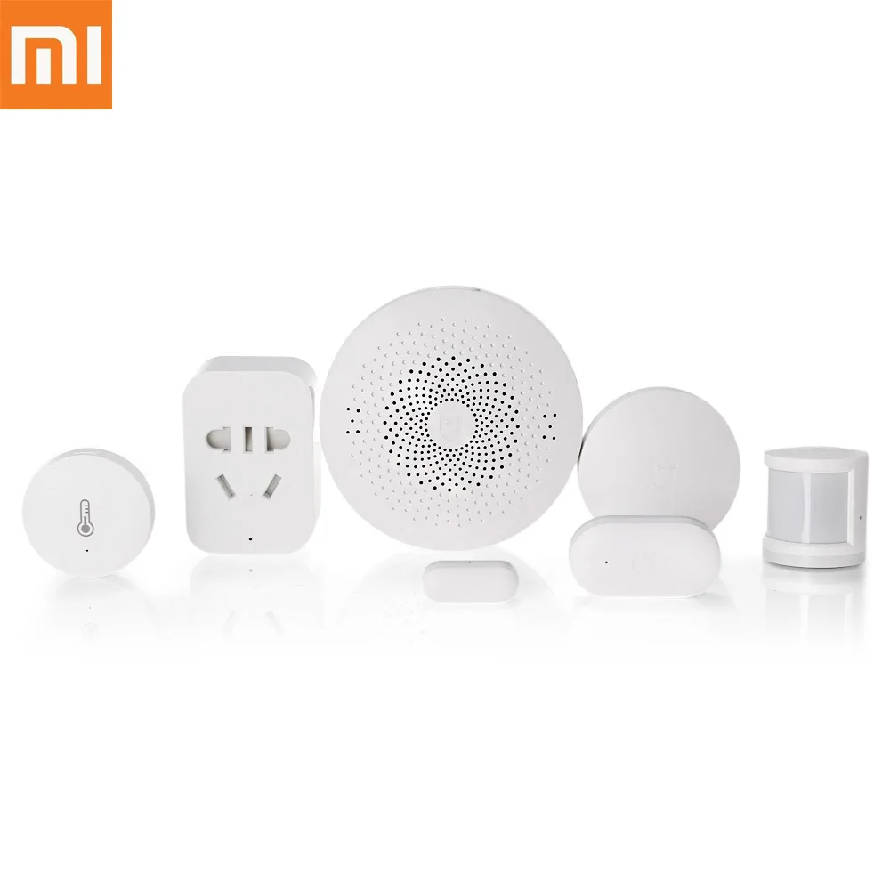 Xiaomi Mi дома 6 в 1 Smart окна двери сенсор Multi Функция шлюз дистанционное управление