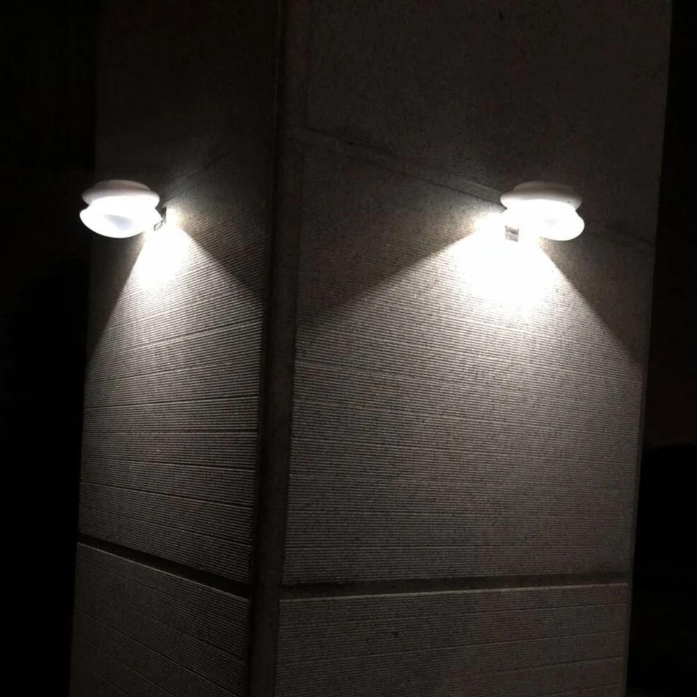 Уличные фонари LED Солнечная энергия перила лампа НЛО форма Наружное освещение