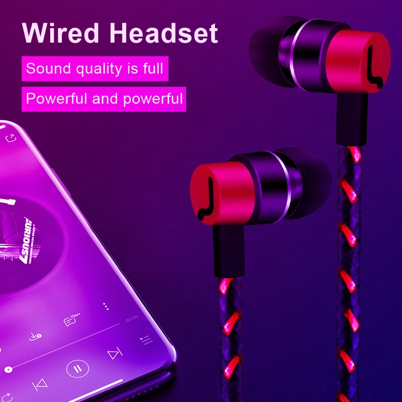 Высококачественные внутриканальные стереонаушники MP3 Музыкальные наушники