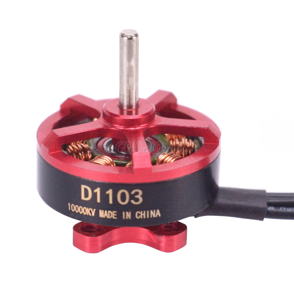 Мини D1103 1103 10000kv 2S миниатюрный бесщёточный электродвигатель для RC крошечный микро 80 мм 90 мм 100 мм 120 мм мультироторный Дрон