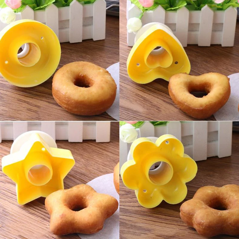 Форма для выпечки 4 формы резак рукоделия форма печенья торта Пончика кухонный